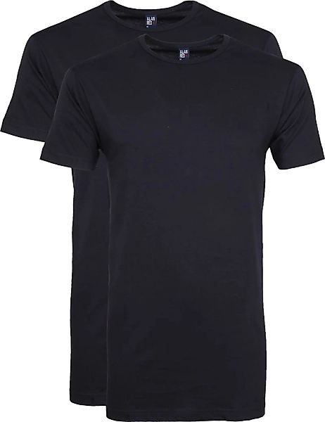 Alan Red Extra Lang T-Shirts Derby Navy (2-Pack) - Größe S günstig online kaufen