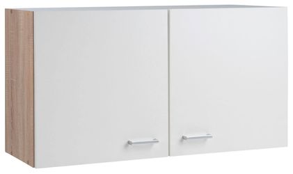 Hängeschrank 100 SONEA von Menke Möbel Weiss / Sonoma Eiche günstig online kaufen