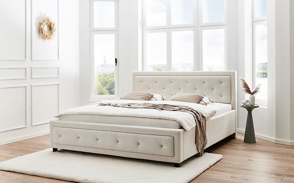 ATLANTIC home collection Polsterbett Krista mit günstig online kaufen