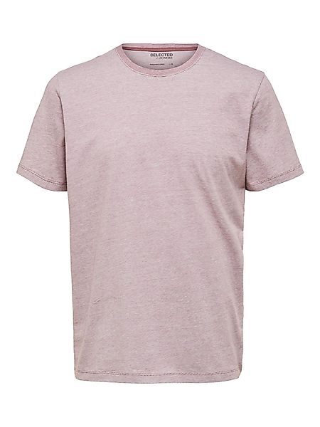 Selected Homme Herren Rundhals T-Shirt SLHASPEN MINI STRIPE - Regular Fit günstig online kaufen