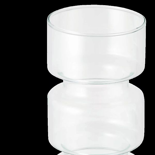 Urban Nature Culture Paloma Vase, recyceltes Glas in Klar - MADE.com günstig online kaufen