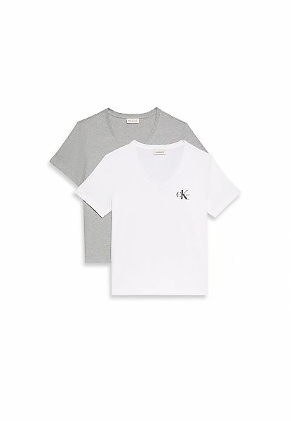 Calvin Klein Jeans Kurzarmshirt "A- Logo VN 2 pack Tee", (Packung, 2er-Pack günstig online kaufen