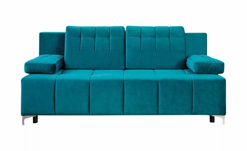 Doppelliegensofa  Cosinus ¦ türkis/petrol ¦ Maße (cm): B: 202 H: 97 T: 103. günstig online kaufen