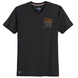 redfield V-Shirt Redfield Übergrößen T-Shirt V-Neck günstig online kaufen