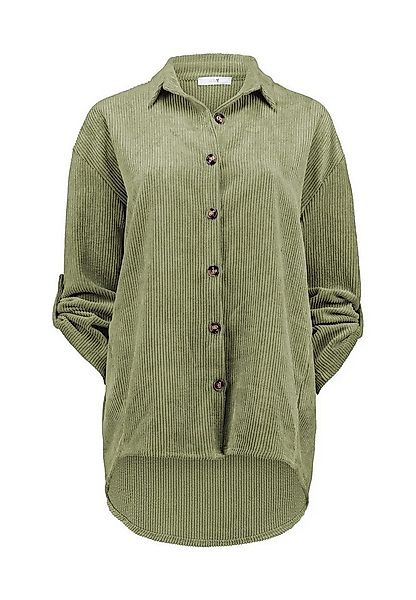 HaILY’S Blusenshirt Locker geschnitten mit abgerundetem Saum und fixierbare günstig online kaufen