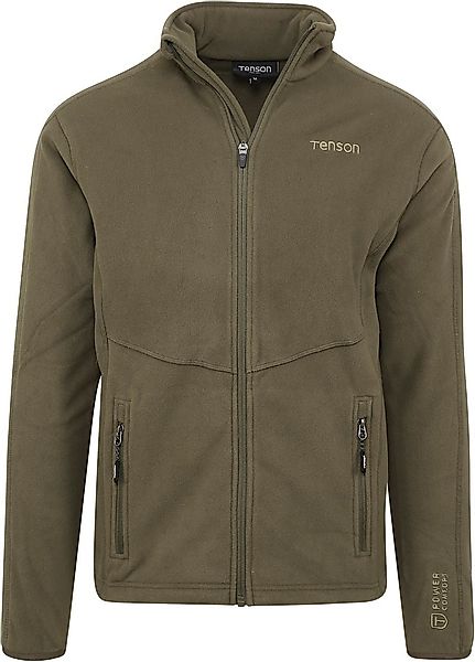 Tenson Miracle Fleece Jacke Olivgrün - Größe S günstig online kaufen