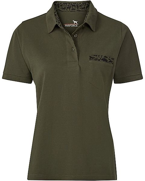 Parforce Essential Poloshirt Damen Poloshirt Waldtier-Detail günstig online kaufen