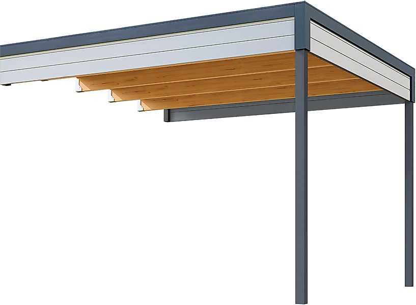 Nordic Holz Gartenhaus-Anbaudach "FELIX FYNN 3 ANBAU", Flachdach günstig online kaufen