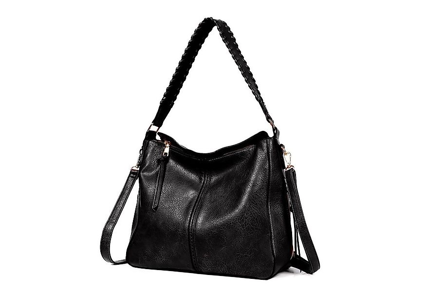 TAN.TOMI Schultertasche Handtasche Damen Shopper Lederimitat Umhängetasche günstig online kaufen