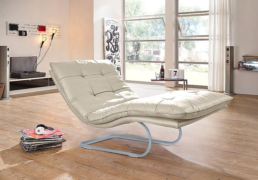 W.SCHILLIG Relaxliege "daily dreams" in Waffelkissen-Optik, wahlweise mit M günstig online kaufen