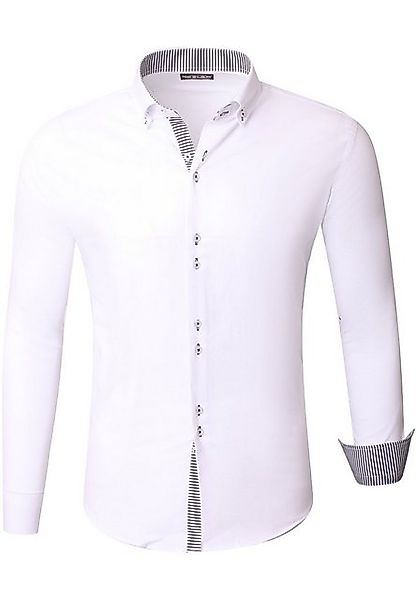 Reslad Langarmhemd Reslad Herren Hemd Medford Langarm RS-7117 (1-tlg) Männe günstig online kaufen