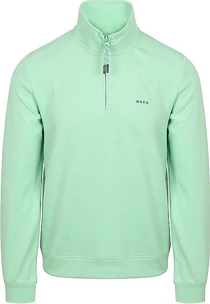 NZA Sweatshirt Halfzip Cesar Jade Green - Größe M günstig online kaufen