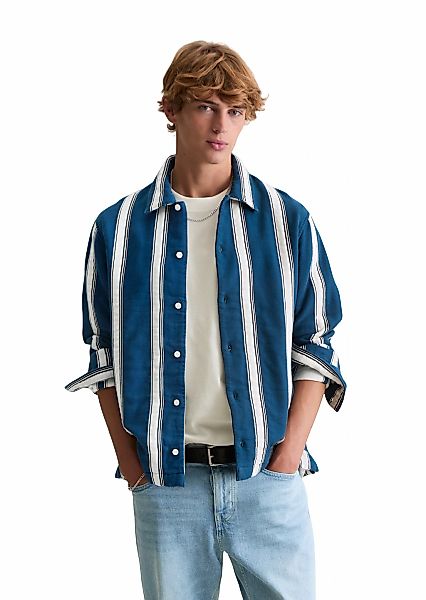 Marc OPolo DENIM Kurzjacke "mit vertikalen Streifen" ohne Kapuze günstig online kaufen