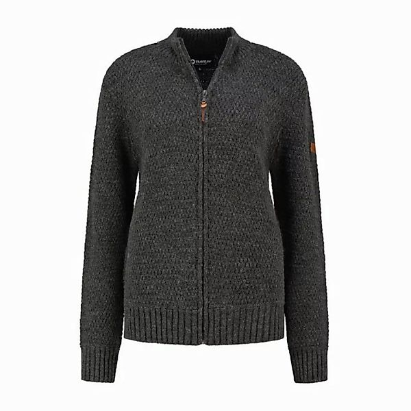 Travelin' Strickjacke Travelin' Vest Kemi Lady Dark Antracite S günstig online kaufen