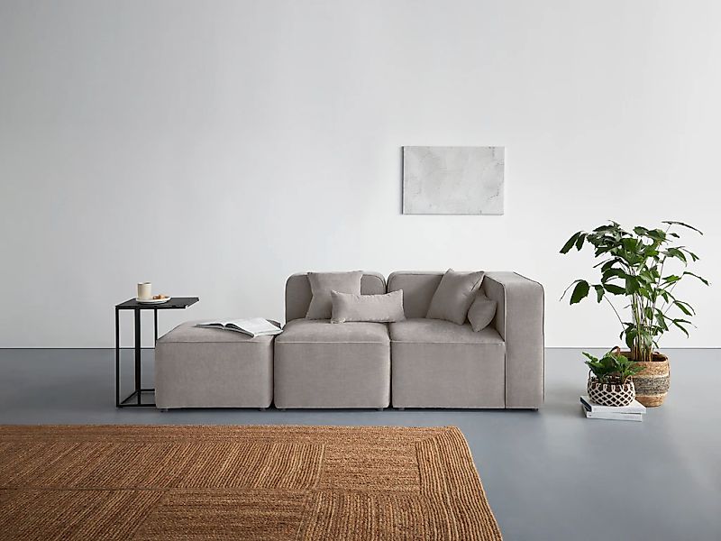 Home affaire 3-Sitzer "Sundstrup" Modulserie, individuelle Zusammenstellung günstig online kaufen