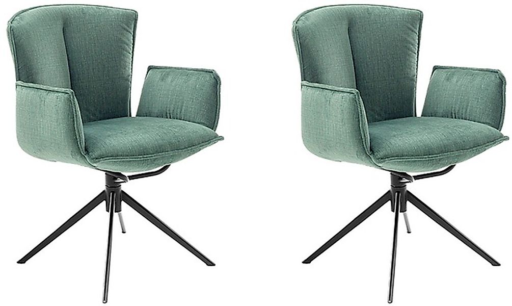 MCA furniture 4-Fußstuhl »NALON Esszimmerstuhl (2er Set) - Stuhl« (Set) 2 S günstig online kaufen