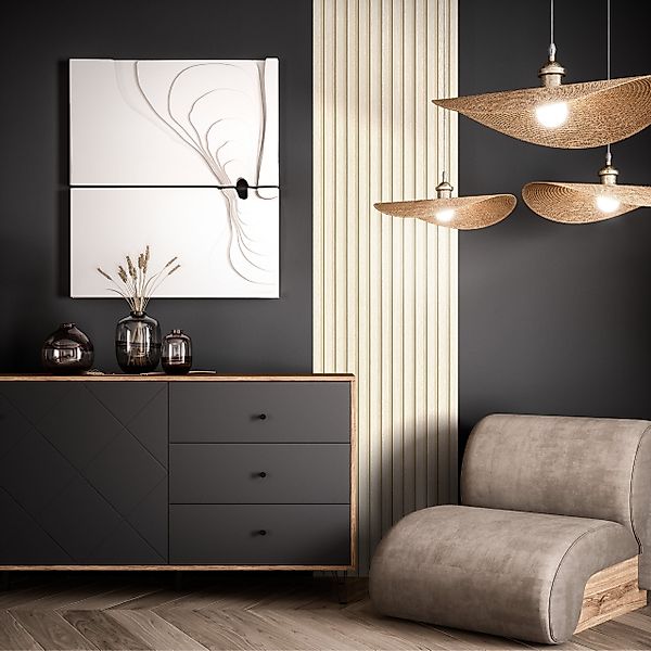Newroom Vliestapete, Holzwand Lamellen - Lamellenwand günstig online kaufen