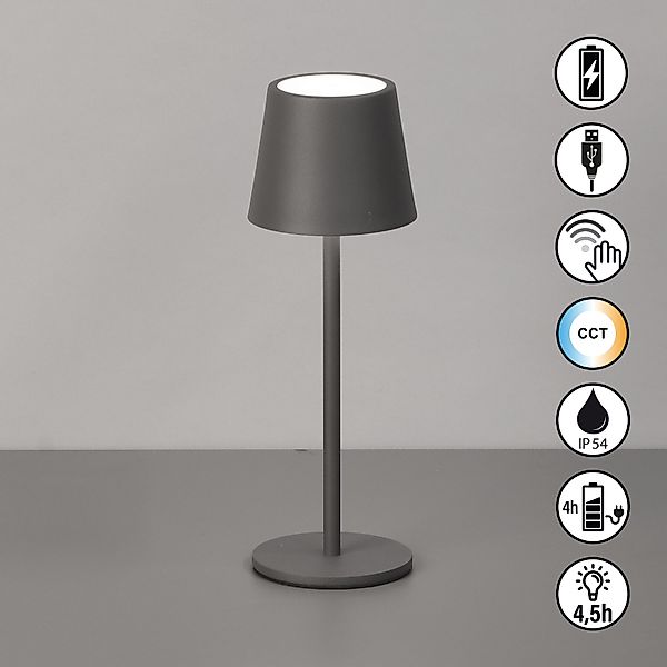 easy! BY FHL Außen-Tischleuchte Roxi, Dimmfunktion, günstig online kaufen