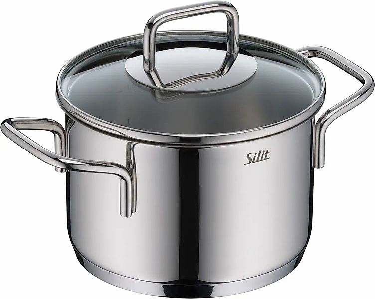 Silit Kochtopf "Extra Cook, mit Glasdeckel" 2 Stk. tlg. Edelstahl 18/10 günstig online kaufen
