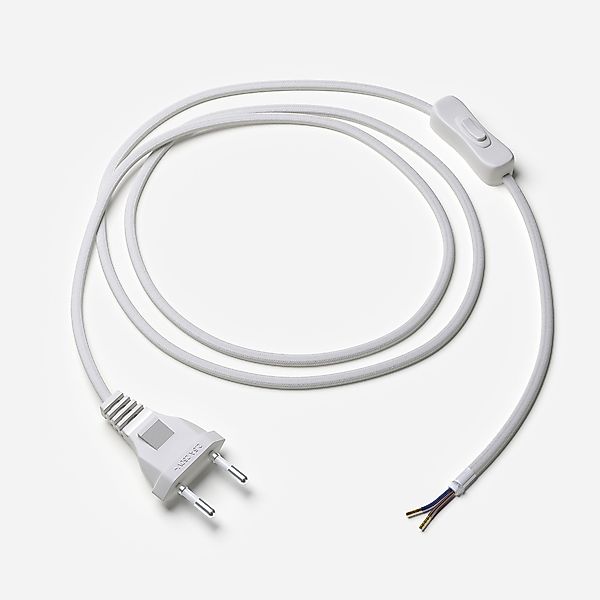 Lightstock Tischleuchte Textilkabel-Zuleitung mit Euro-Stecker und günstig online kaufen