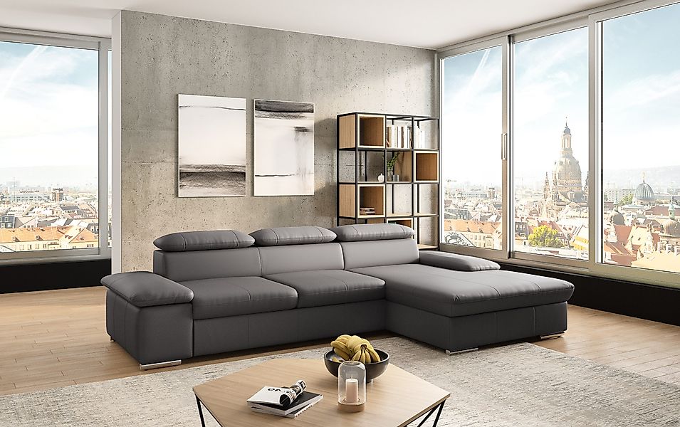 sit&more Ecksofa Valantine L-Form, B: 286 günstig online kaufen