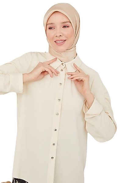 ARMİNE Hemdblusenkleid Armine-Hemd mit Rüschendetail – moderne und elegante günstig online kaufen