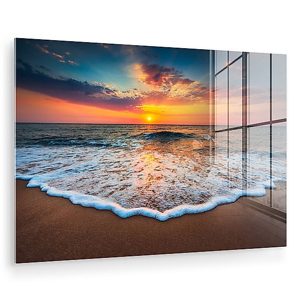 MuchoWow Acrylglasbild Strand - Meer - günstig online kaufen