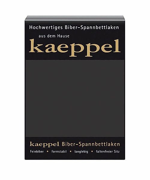 Kaeppel Spannbettlaken Spannbettlaken Biber, Biber, Gummizug: günstig online kaufen