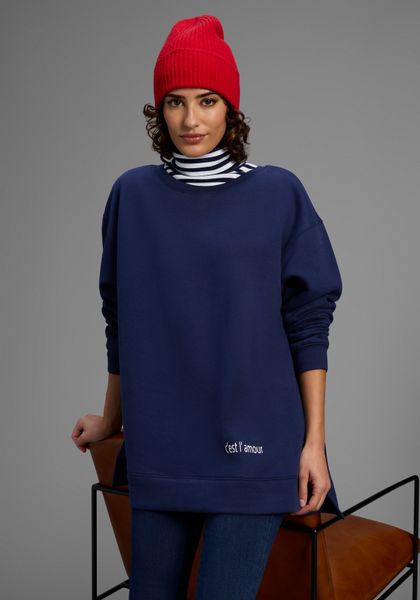 Laura Scott Longsweatshirt Weiche Baumwollmischung mit günstig online kaufen