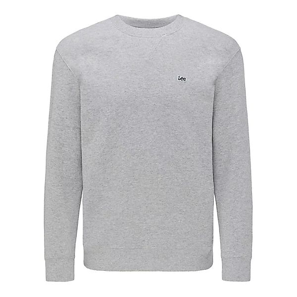 Lee Plain Crew Sweatshirt 3XL Grey Mele günstig online kaufen