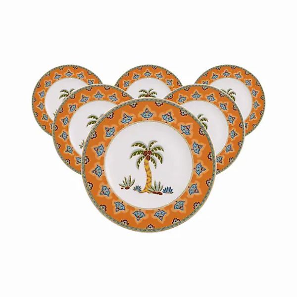 Villeroy & Boch Brotteller »Brotteller Samarkand Mandarin ø 16,4 cm 6er Set günstig online kaufen