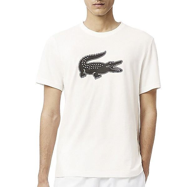 Lacoste T-Shirt Herren BIG CROC Druck Quick Dry günstig online kaufen