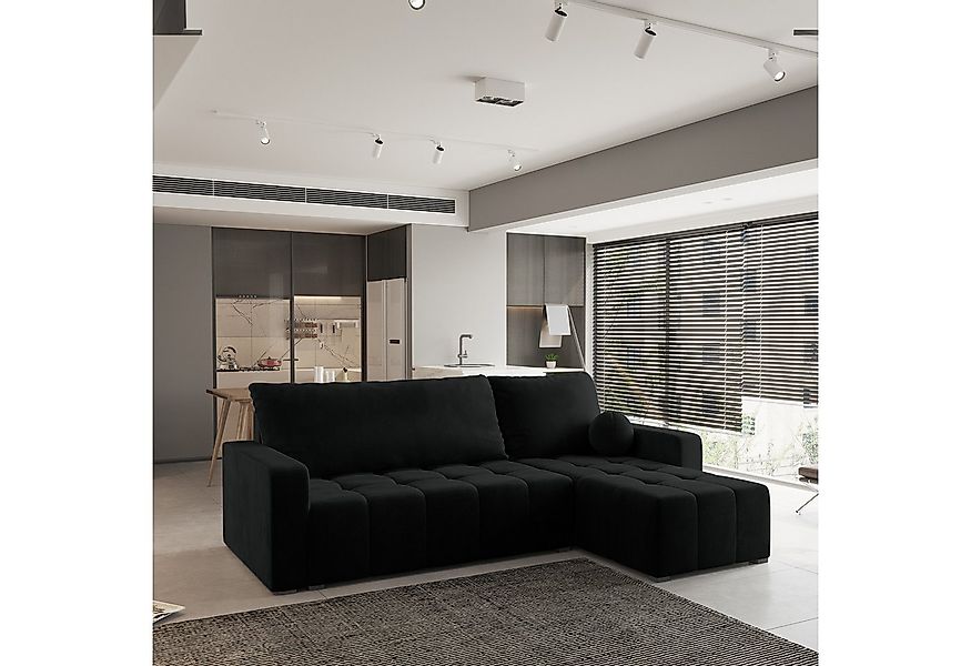 Masseno Ecksofa VOLIRA mit Schlaffunktion L-Form, Sofa mit Bettkasten günstig online kaufen