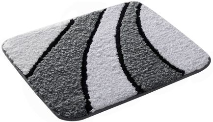 my home Badematte "Anna, Badvorleger, Badezimmer Teppich" Höhe 16 mm rutsch günstig online kaufen