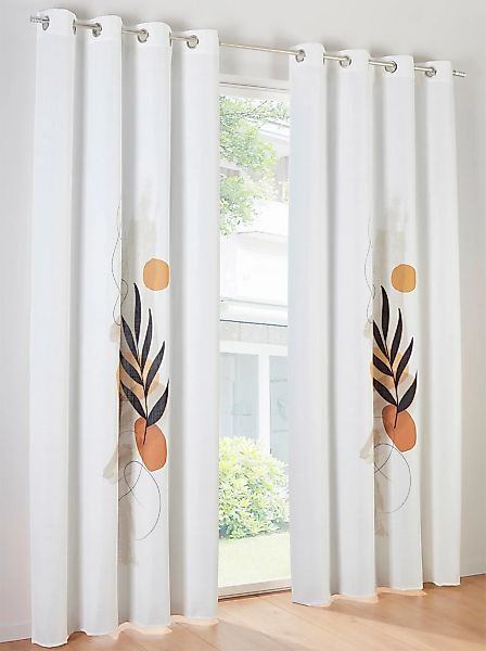 heine home Vorhang Ösen 1 Stk. tlg. günstig online kaufen