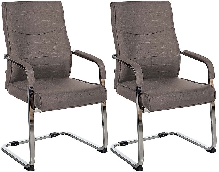 CLP Besucherstuhl Hobart (2er Set), Kunstleder günstig online kaufen