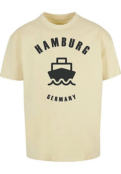 Merchcode T-Shirt Merchcode Herren Hamburg Heavy Oversize Tee-BY102 (1-tlg) günstig online kaufen