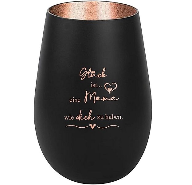 Der Porzellan-Laden Windlicht Personalisiertes Windlicht: 'Glück ist... ein günstig online kaufen