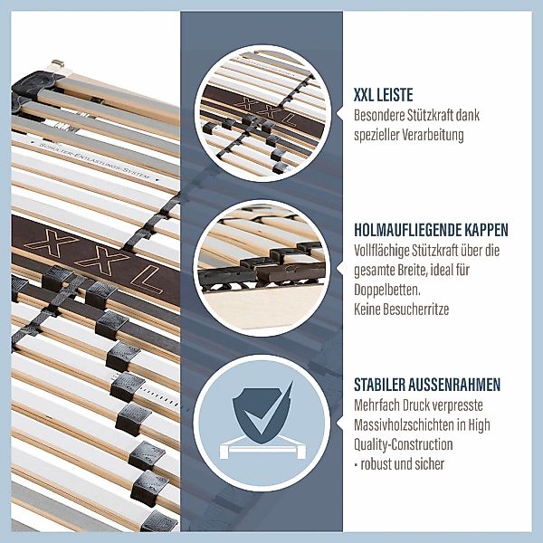 Beco Lattenrost "Universal LR-K H 5" extra stabil in Härte 5 = extrafest günstig online kaufen