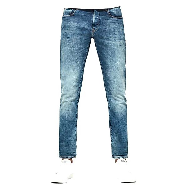 G-star 3301 Straight Tapered Jeans 31 Faded Azurite günstig online kaufen