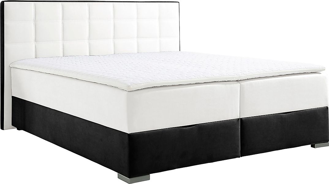 Maintal Boxspringbett mit Bettkasten und Topper günstig online kaufen