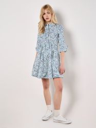 Apricot Minikleid Popeline-Kleid (2-tlg) mit Gürtel günstig online kaufen