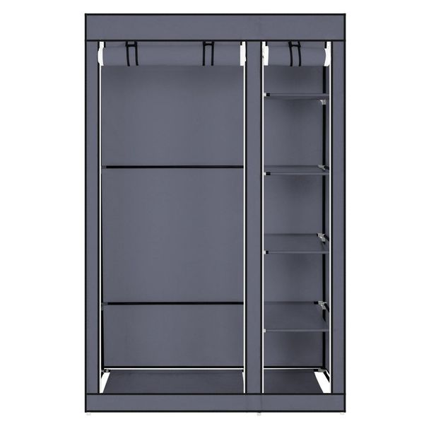 VINGLI Stoffschrank Kleiderschrank Stoff, 110 x günstig online kaufen
