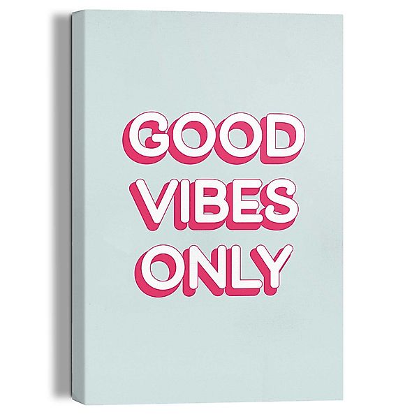 Reinders Leinwandbild "Good Vibes Only" günstig online kaufen