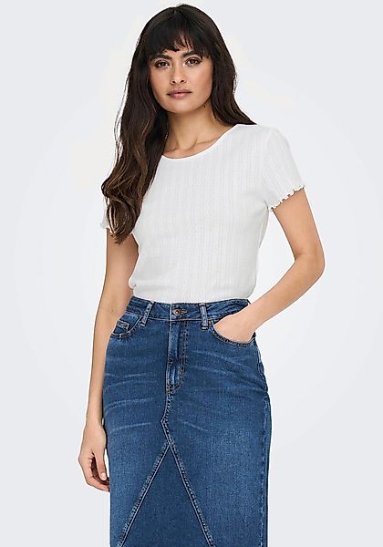 ONLY Kurzarmshirt ONLCARLOTTA S/S TOP JRS günstig online kaufen