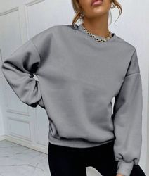 RMK Rundhalspullover Damen Pulli Pullover Hoodie günstig online kaufen