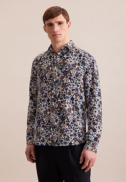 seidensticker Businesshemd "Regular" Regular 1/1 Kentkragen Floral günstig online kaufen