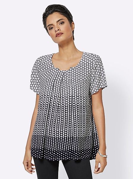 creation L Klassische Bluse Kurzarmbluse günstig online kaufen