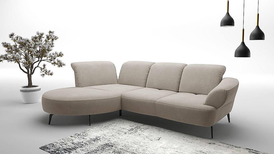 sit&more Ecksofa »Dance, L-Form, inkl. Sitztiefenverstellung« inkl. Click&S günstig online kaufen