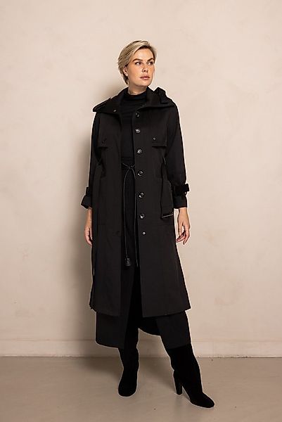 Zhrill Trenchcoat ZHELSE mit Reverskragen und Gürtelschlaufe im Hüftbereich günstig online kaufen